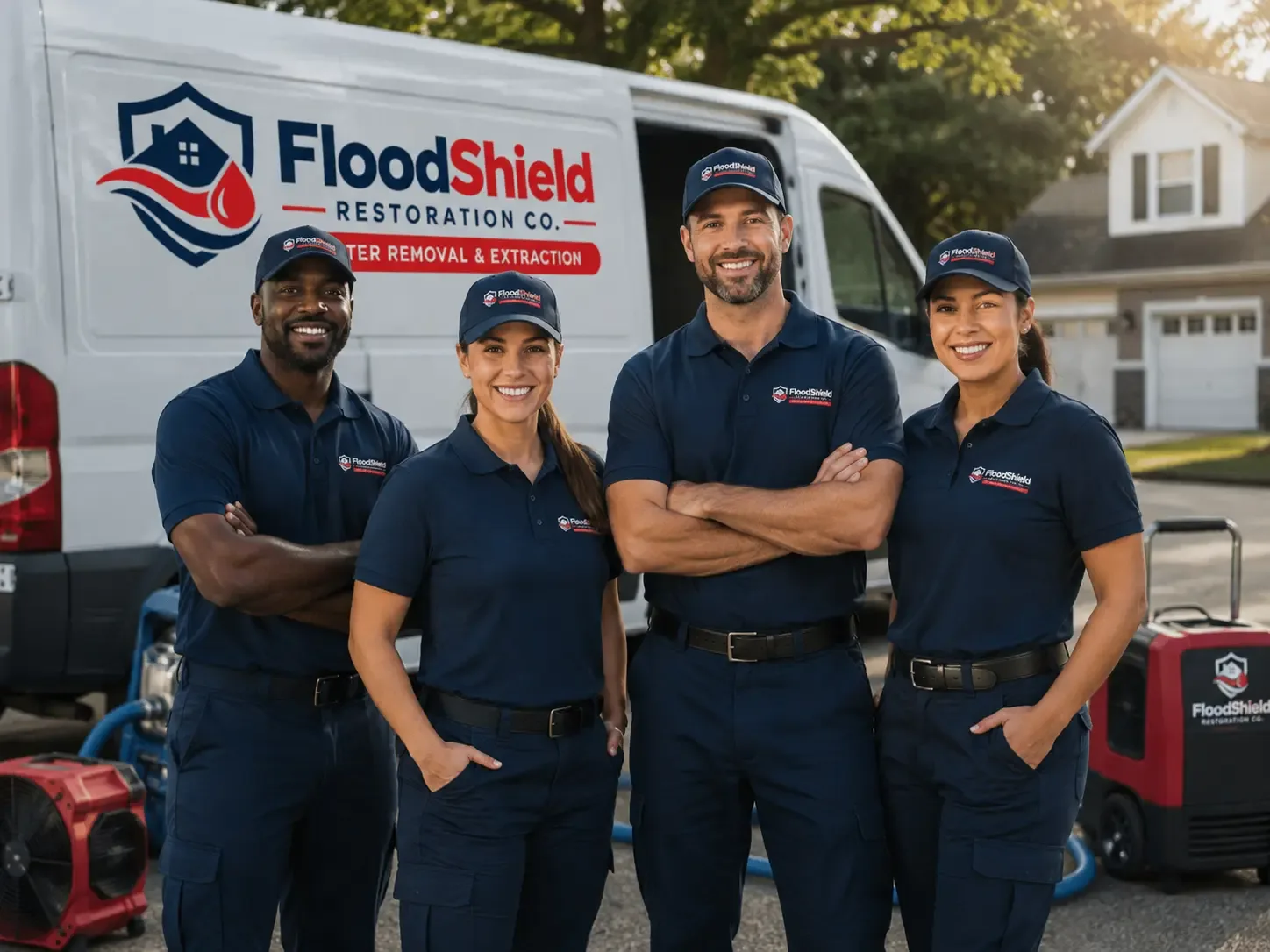 Flood Damage Restoration company in Midnight, MS